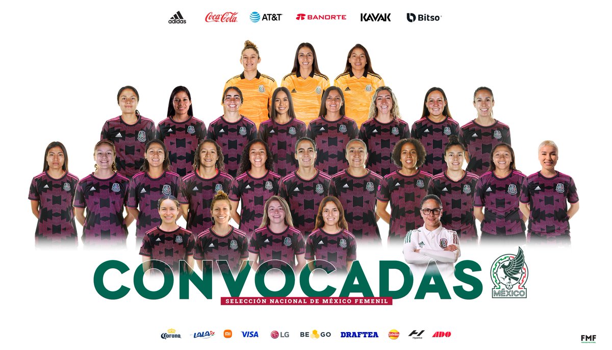 Miseleccionfem's tweet photo. Chequen la convocatoria completa aquí➡️https://t.co/kK8HLJSwxe https://t.co/S7t4UhwSen