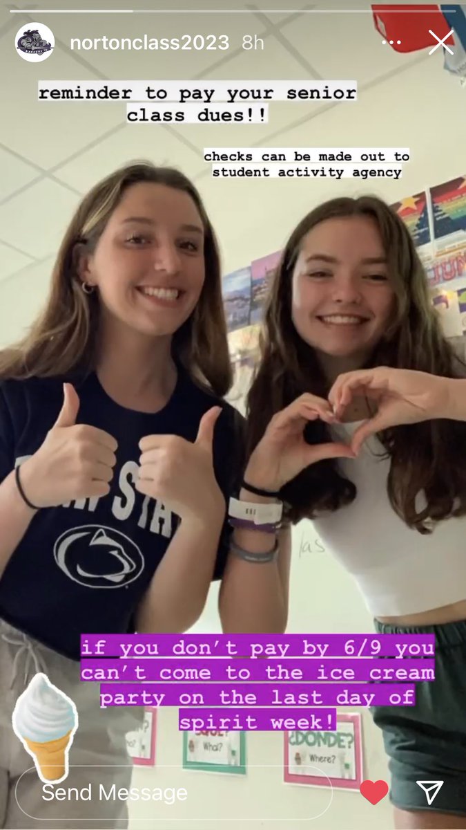 PAY YOUR DUES <a href="/Classof2023/">Classof2023</a>!!!!!