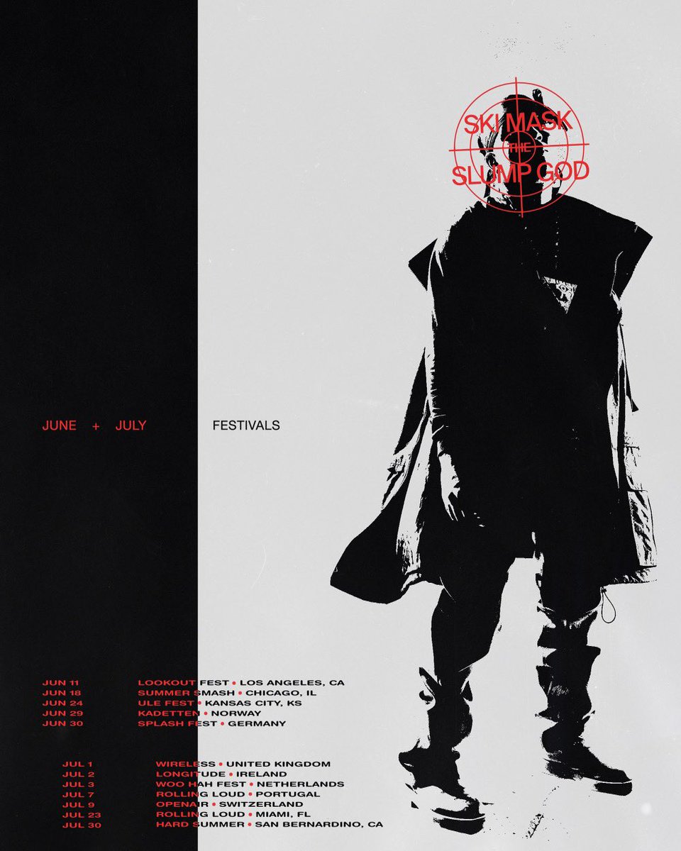 Festivals This Summer 🖤
Who’s coming to Rage