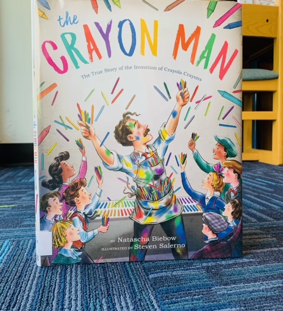 Second grade students listened to the biography of Edwin Binney, creator of Crayola crayons.   We did a picture walk of the illustrations from the biography,  discussed the story and life of Mr. Binney.  #inventors #biographypicturebooks #wantaghel #wantaghschools