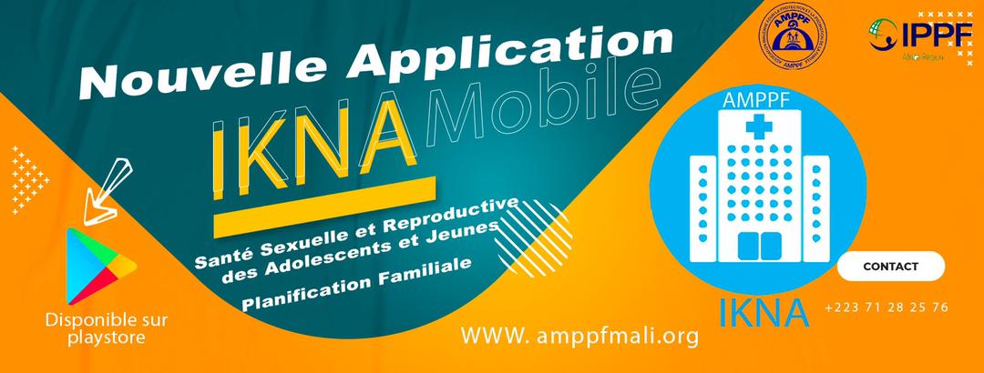 Le saviez-vous? L’AMPPF dispose d’une application mobile appelle IKNA qui signifie en Tamashek (positif).C’est une application mobile sur la SR/PF qui prend en compte tout les besoins des jeunes et adolescents en matière de SR. Dispo sur Playstore #AMPPF #bkn2 #campagnepf