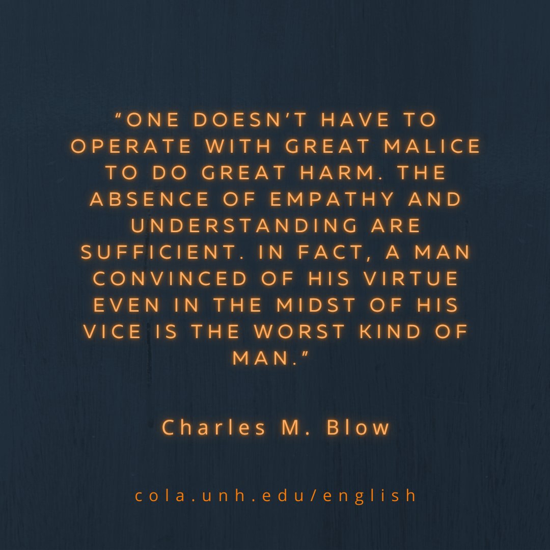 #WednesdayWisdom #UNH #ThisIsUNH #English #COLAstrong