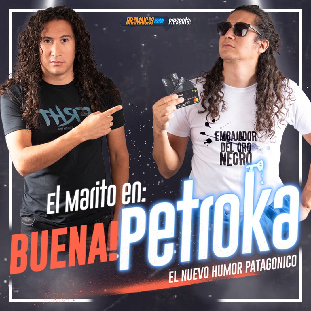 doblefcom's tweet photo. 📍LA PLATA
Llega lo mejor del humor patagónico, llega El Marito a La Plata. Este viernes a las 21.00 hs en La Nonna, se presentará con BUENA PETROKA‼️
 
📆Viernes 3 de junio
⌚️21.00 hs
🕍La Nonna - Calle 3 y 47.
📲Entradas: https://t.co/rftmEHo8sZ

#comedia #standup #humor https://t.co/69sMEhUcUl