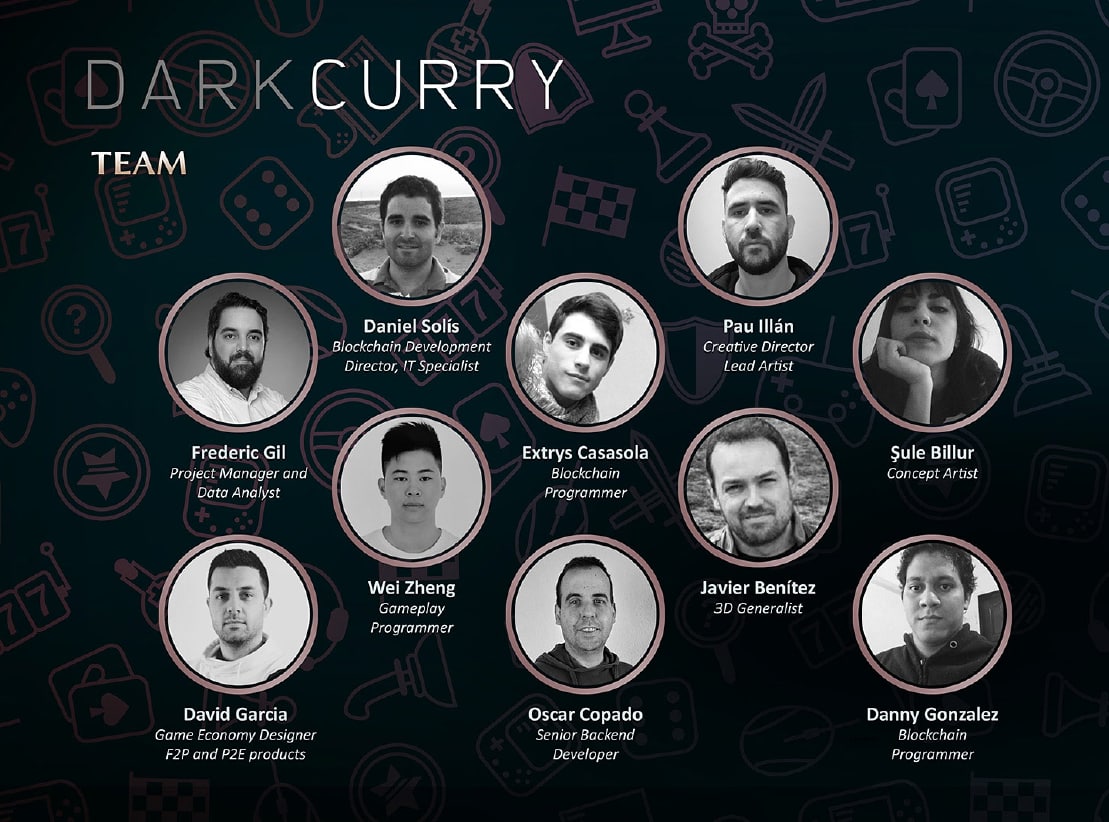 📅 Fact of the Day : The Dark Curry team is made up of a wide range of professionals from the videogame industry, having participated in the development of over 20 videogames 👷