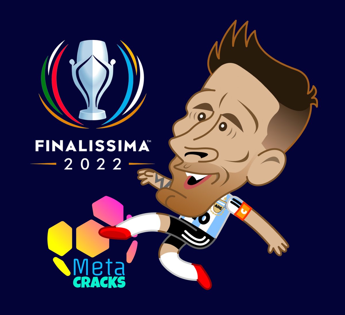 MetaCracks's tweet image. ¡Argentina se queda con la #Finalissima! 🇦🇷 🏆

¡Felicitaciones!

#Argentina #Conmebol #MetaCracks