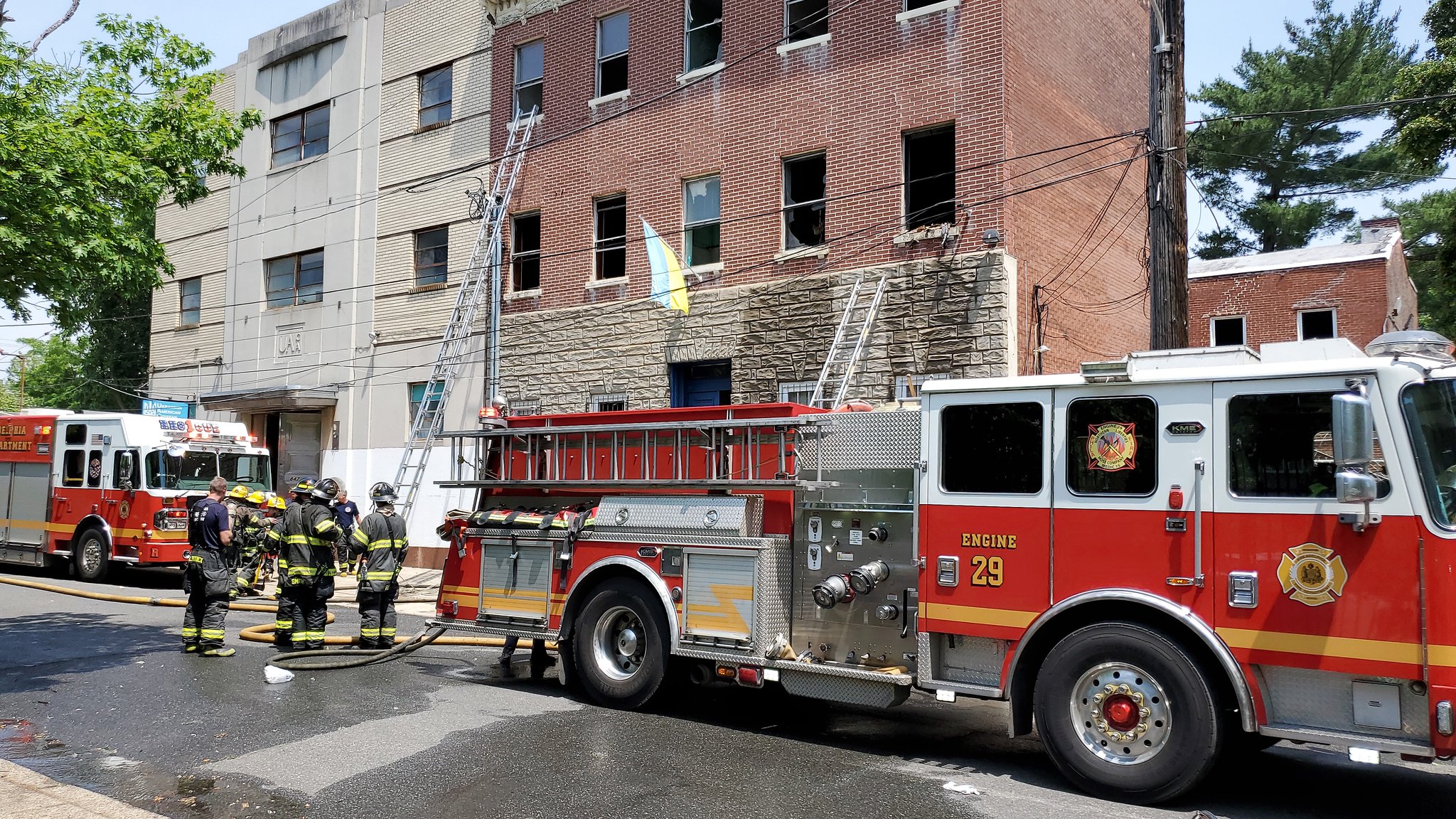 Philadelphia Fire on Twitter "This fire in the Poplar neighborhood was