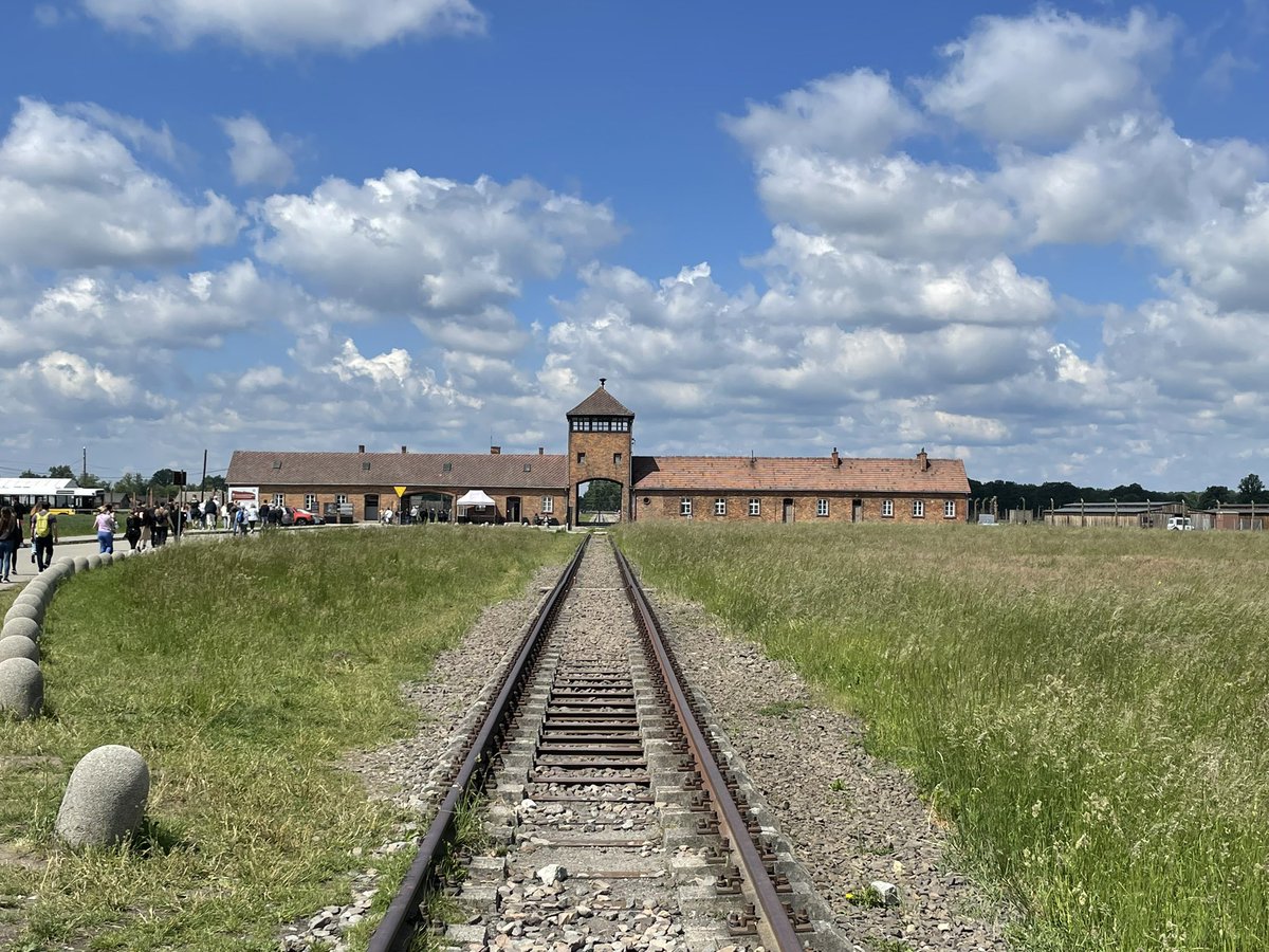 Very moving today, toured Auschwitz and Berkenhow extermination and concentration camps.