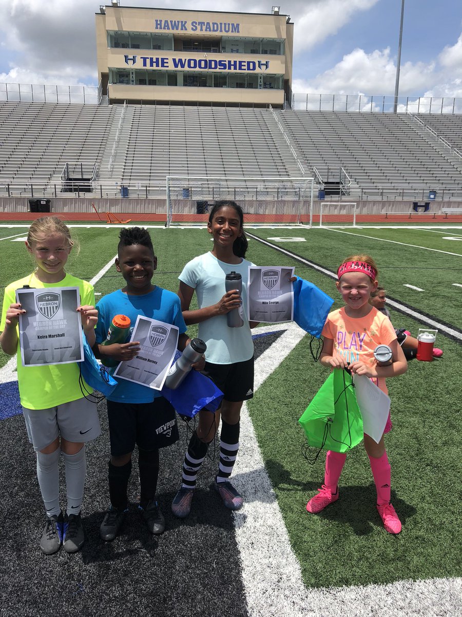 Hawksgirlsoccer's tweet photo. Day 2 Camper of the Day! https://t.co/PwlyUBtUT9
