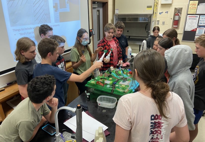 MsShapton's tweet photo. Grade 8s ‘Getting to Know Their H2O’ #panthersengaged Thanks to Nina and Denise from ABCA for the presentation! @LandWaterNews @shdhspanthers https://t.co/NE3wABya6x