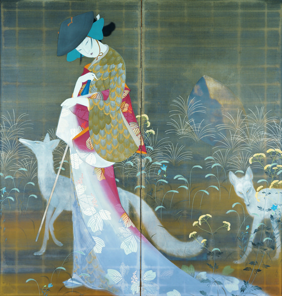 JapanTraCul's tweet photo. Abeno by Yamakawa Shūhō, 1928

#nihonga https://t.co/0rWPF9e233