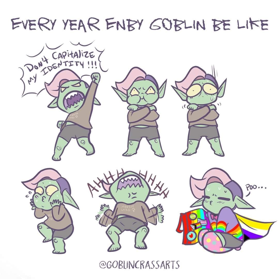 GoblinCrass's tweet image. An oldie but a goodie. HAPPY PRIDE MONTH YA'LL!!!!!

#PrideMonth