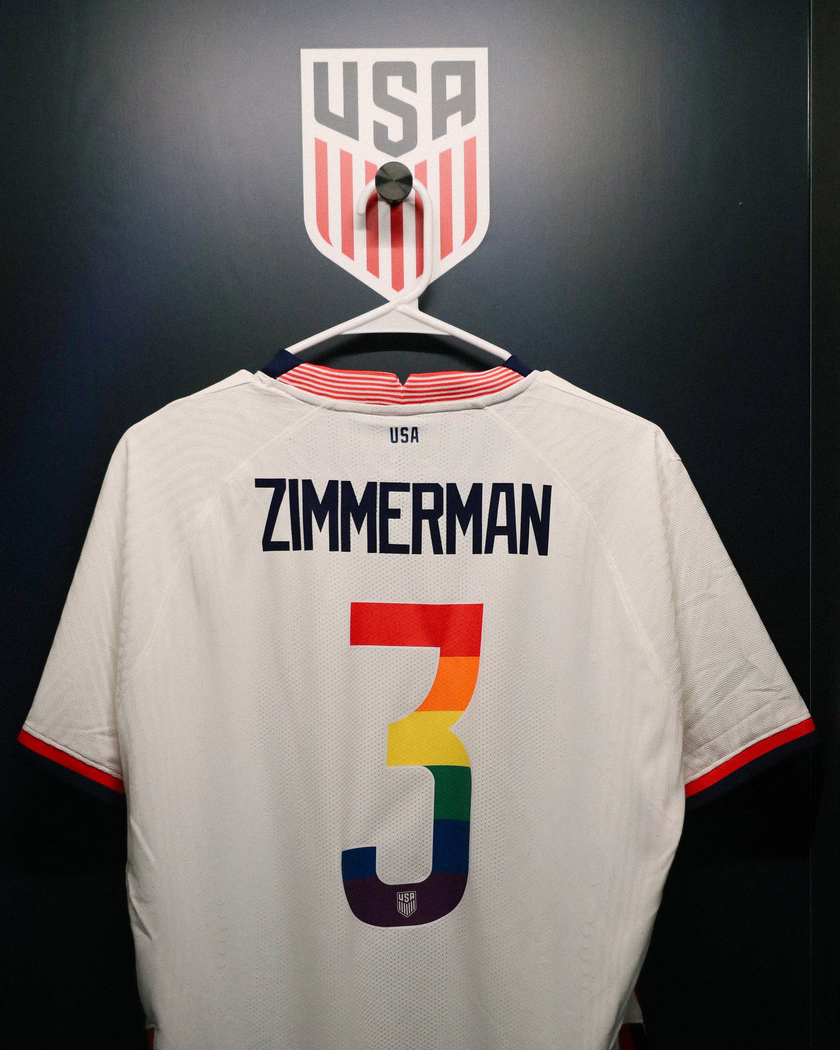 USMNT on Twitter: "🏳️‍🌈 Bid on tonight's jerseys benefitting