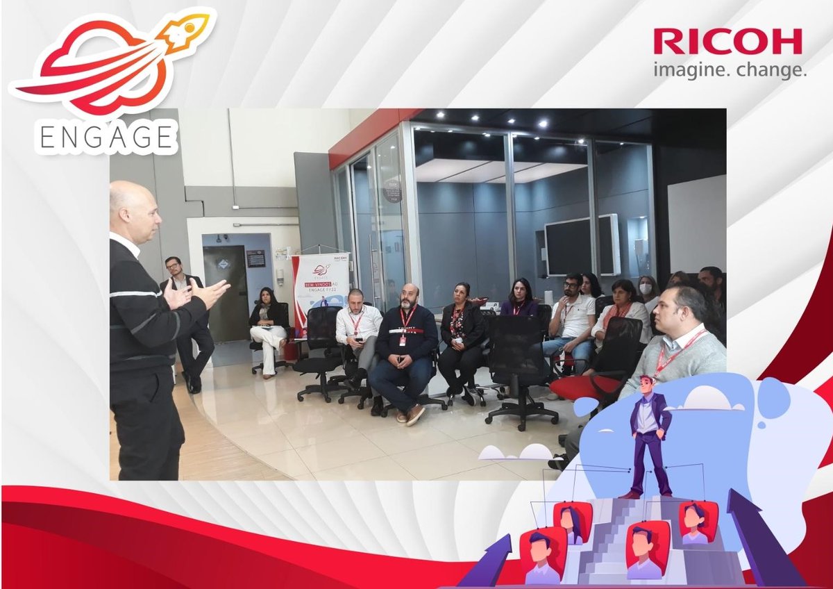 Ricoh_Brasil's tweet photo. Alejandro Tomas, Vice-Presidente de Customer Experience da Ricoh Latin America Inc falou sobre carreira e apresentou dicas de como agir com FOCO NO CLIENTE.
Desenvolvimento humano e valorização de profissionais, esse é o Ricoh Way. Nossa Evolução. Agora!
#RicohBrasil #RicohWay https://t.co/y6p4psZGHZ