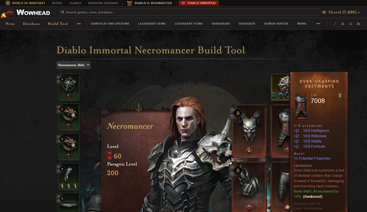 Potential Blood Knight Class in Diablo Immortal - Wowhead News