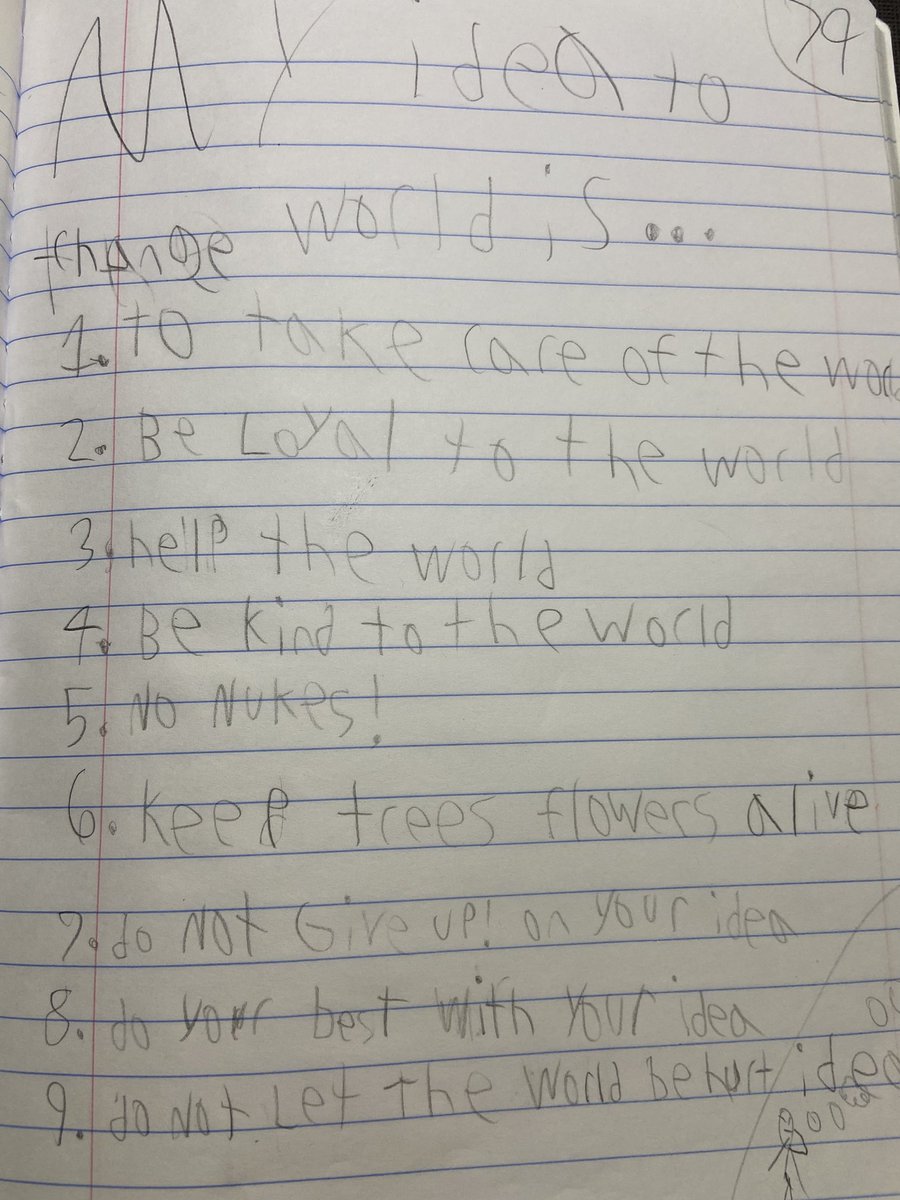 amyflowers_amy's tweet photo. “What Do You Do With an Idea?”… You change the world! #WLERocks #FlowersFirst #WLE https://t.co/XObRsxn1Zq