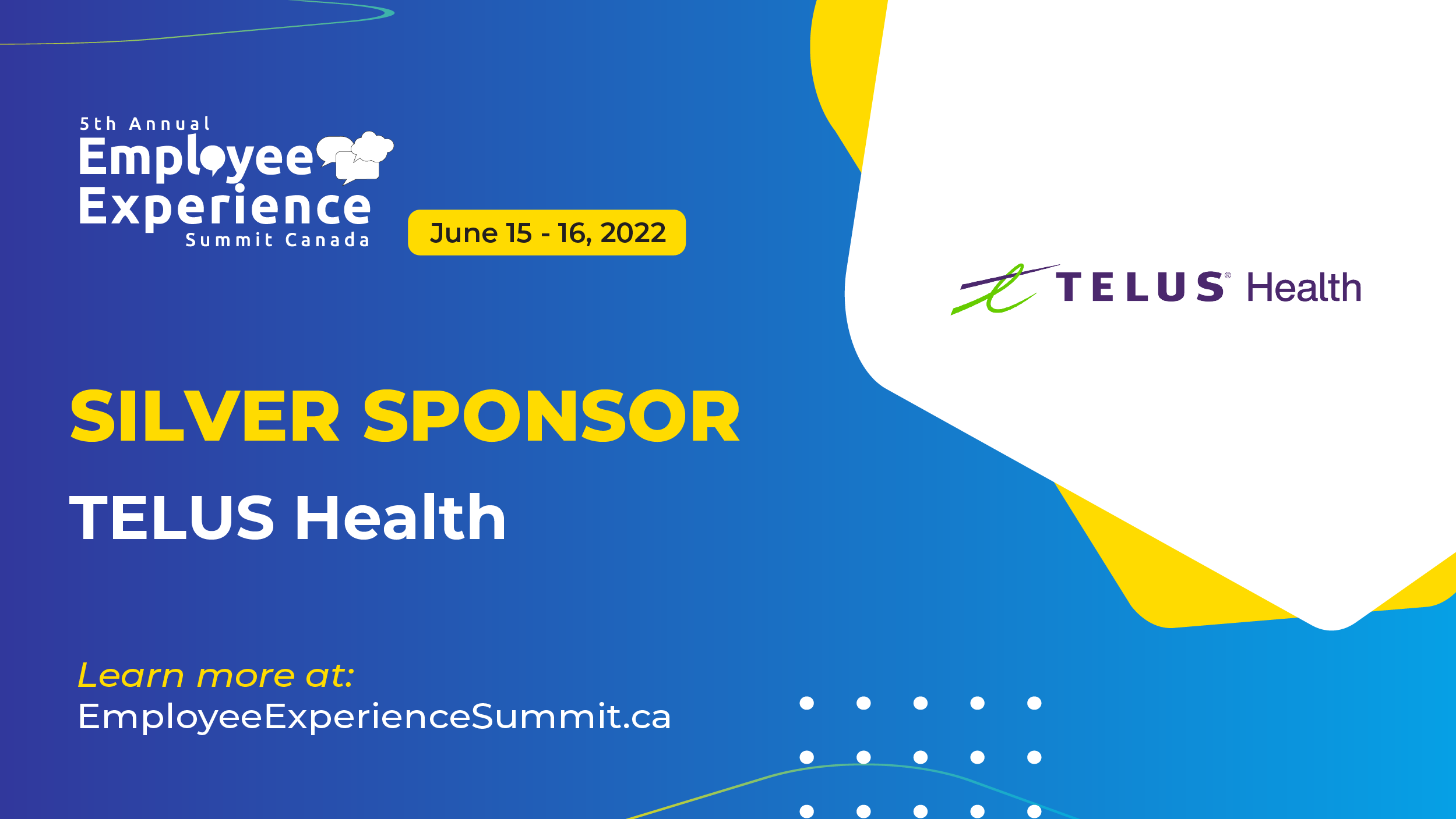 TELUS Health on Twitter "June 15+16 We're proud to sponsor + exhibit