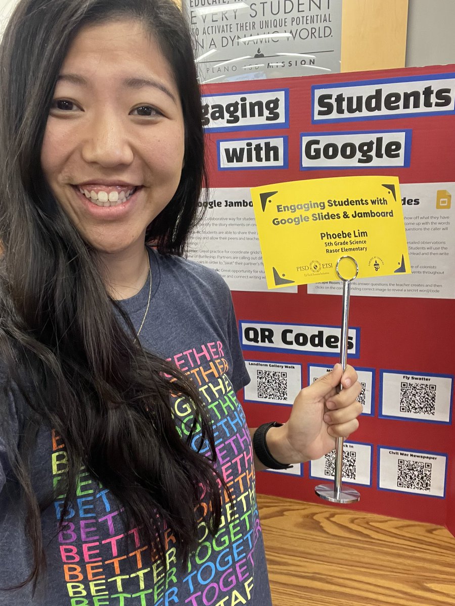 phoebeylim's tweet photo. Busy day but absolutely loved working PISD’s first #DigitalPlayground for @pisdetsi! Always love sharing my love of technology with other educators. Thanks for having me @TechKnowLeah @techclara @trudy_fern @LillyJensby @pisdtech https://t.co/10rAIDq2m9