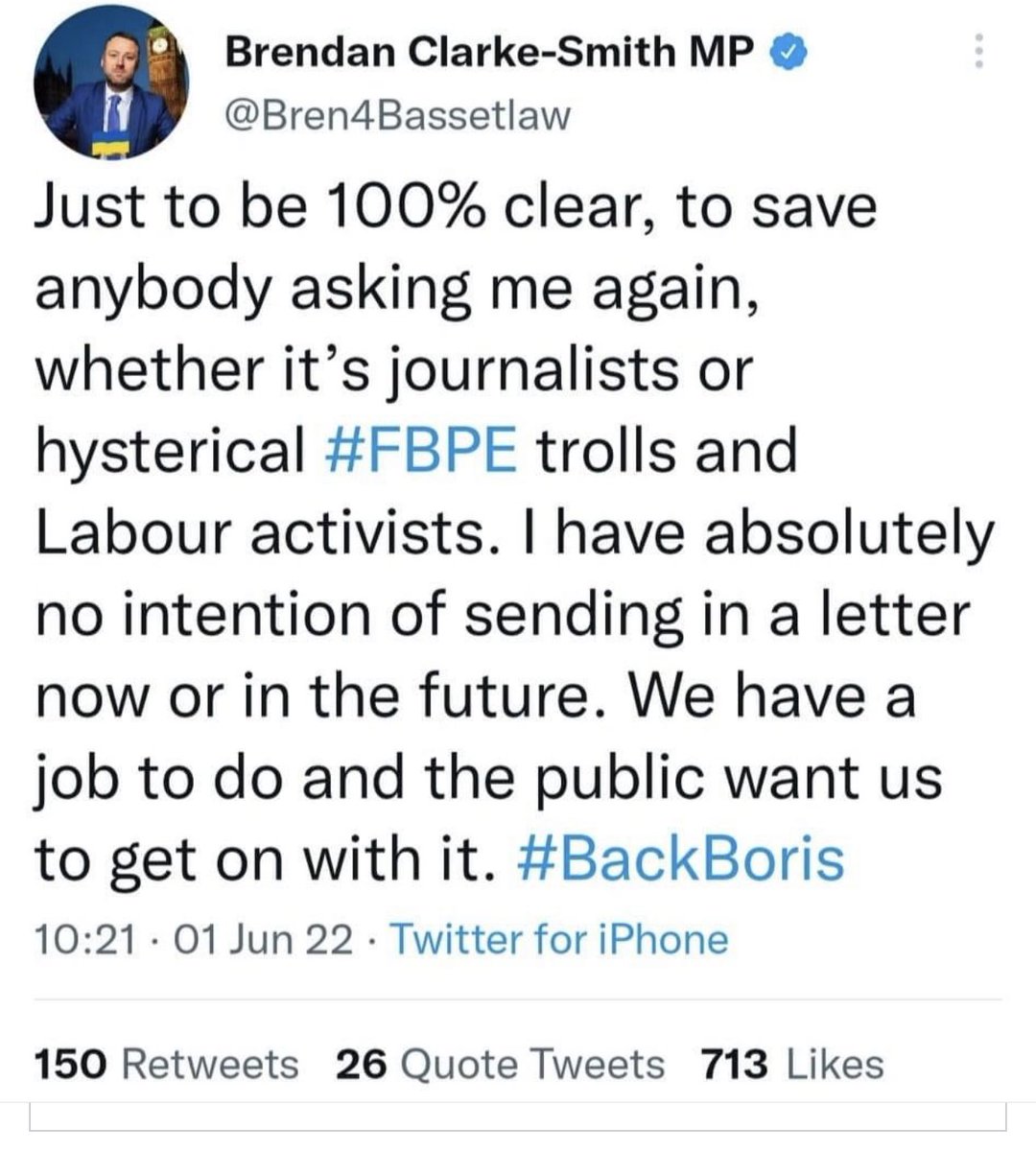greensyncro's tweet photo. My elected representative, on record stating that he will not represent his constituents #bcsiac https://t.co/IylPIog9AQ