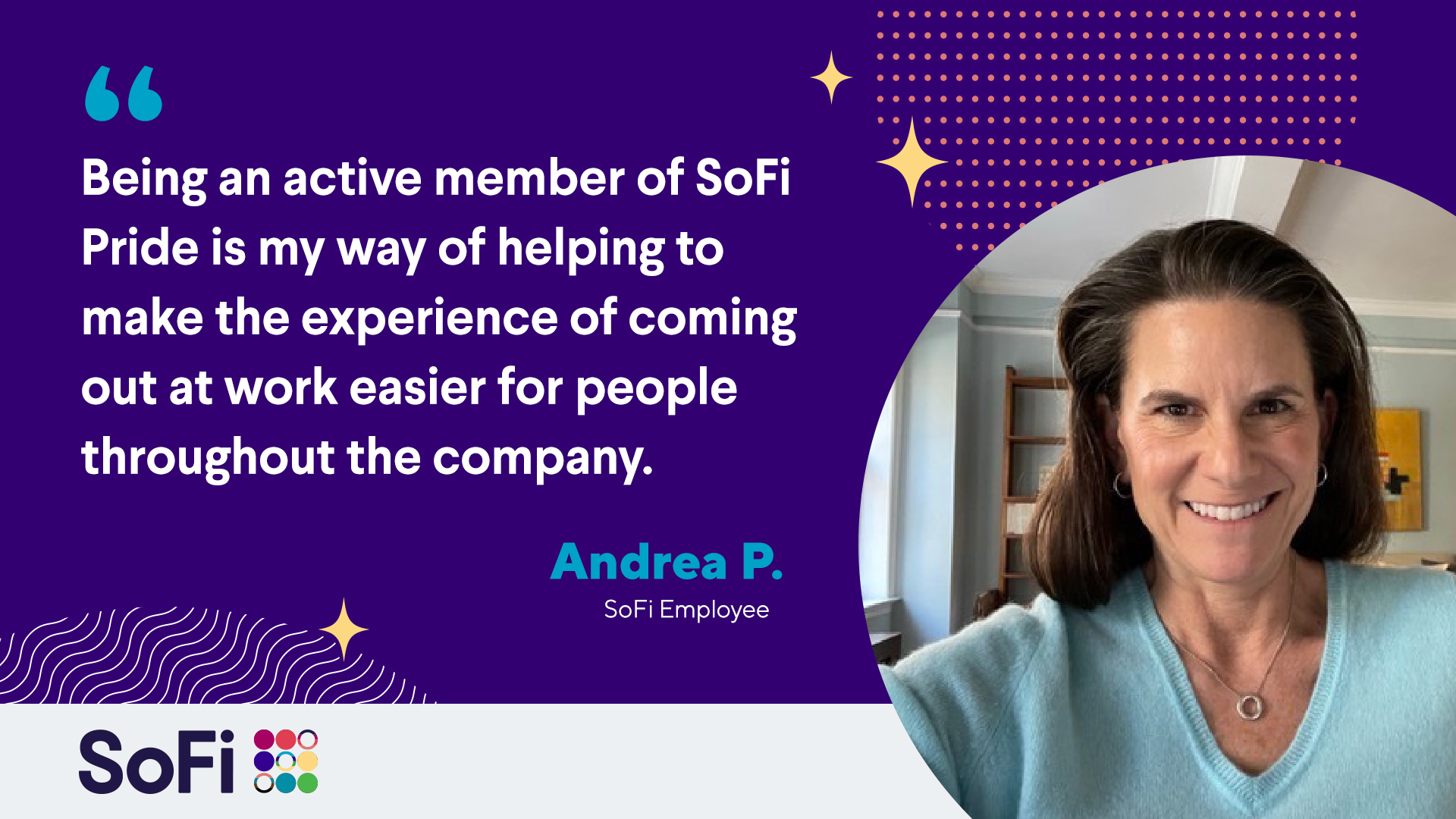 SoFi on X: SoFi is excited to celebrate PRIDE month—there's no better way  to kick off the month than highlighting some of our employees and members  of the LGBTQ+ community. Thanks for