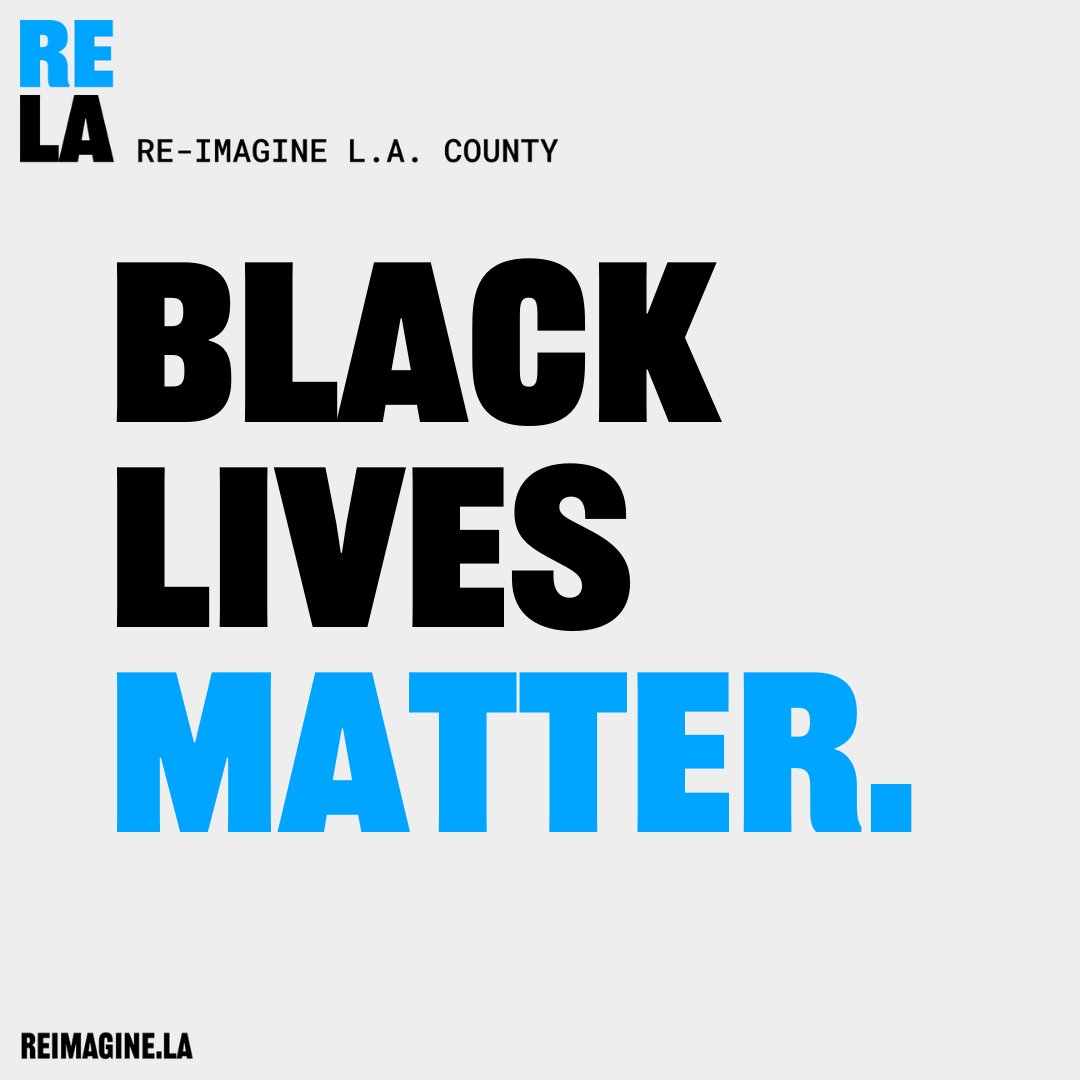 Period. ✊🏿 ✊🏿 ✊🏿

#DefendBlackLives #BlackLivesMATTER #ALLBlackLivesMatter #Solidarity #EndWhiteSupremacy #ReImagineLA