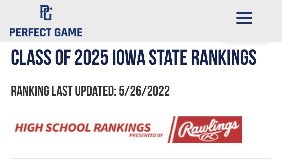 Iowa Prospects Baseball on Twitter "Pretty good showing by some