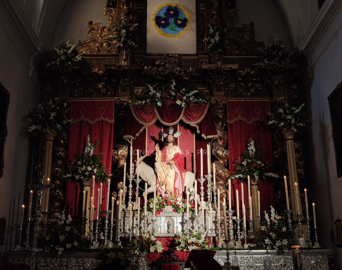 Altar de Cultos en Honor a Ntro. Padre Jesús en su Entrada Triunfal en Jerusalén.

#Altar #Cultos #EntradaTriunfal #HermandaddelaPollinica #LaPollinica #Glorias #MesdeJunio #PriegodeCordoba
instagram.com/p/CeRtDE7MlKq/…