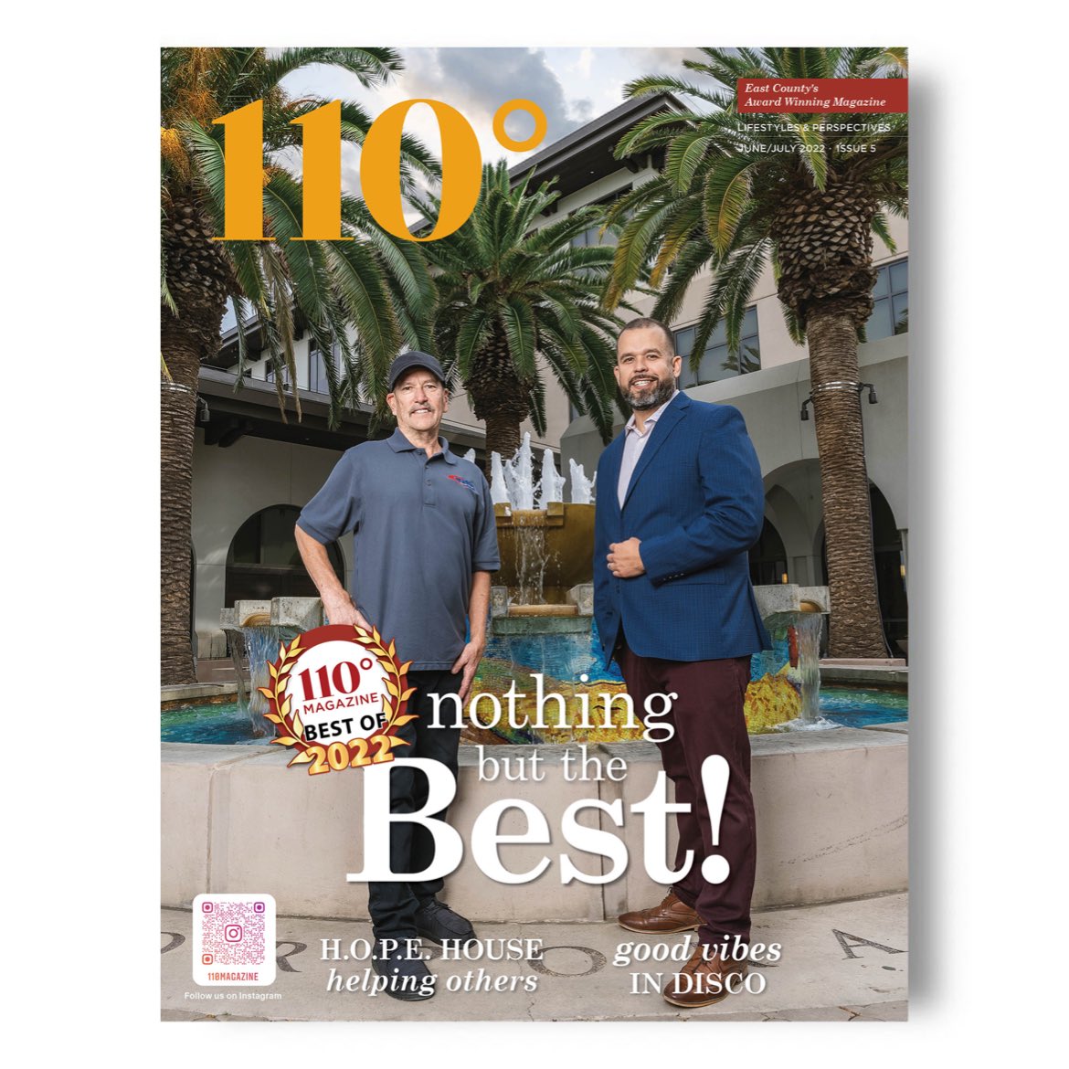 110magazine's tweet photo. Our June/July 2022 issue is here! ☀️ You’ll want to check this one out. Access it through the link in our bio or on our website https://t.co/jg01Cslh46. #110MAG https://t.co/2Uzff3KCNC