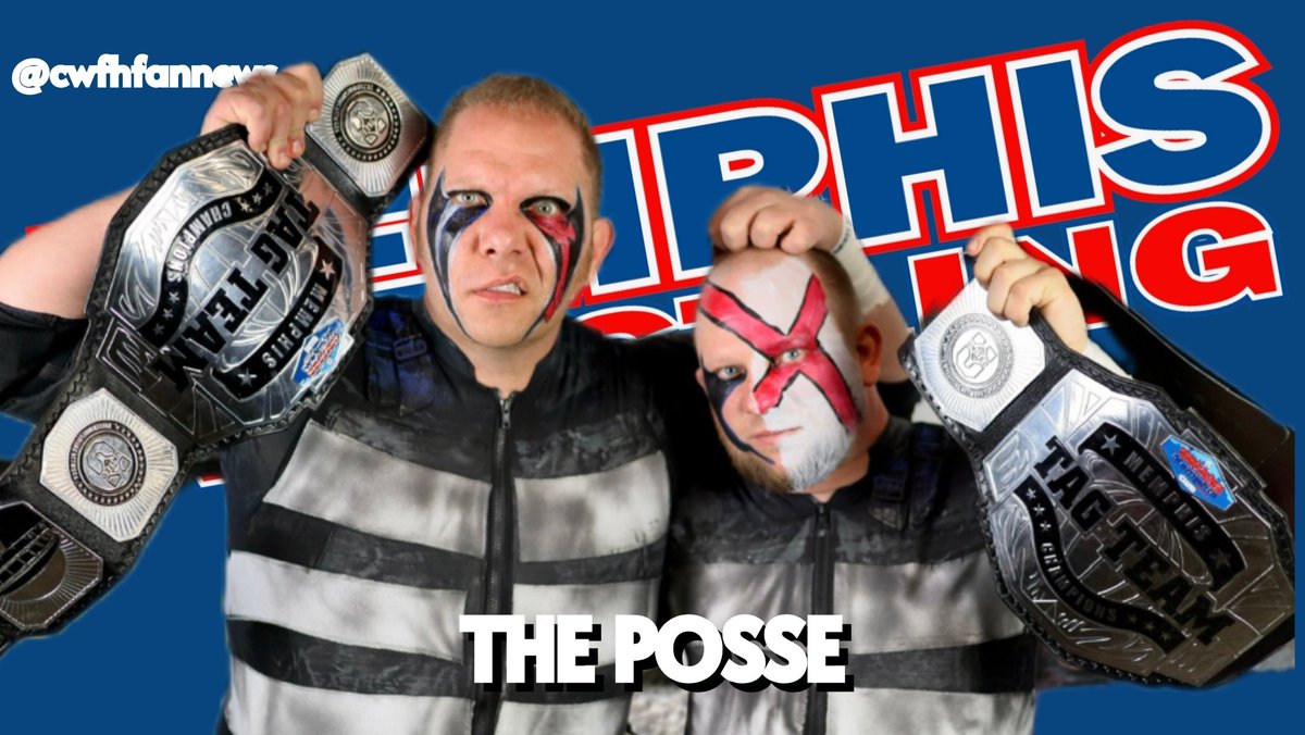 SATURDAY | Despite what happend 2 weeks ago the #MemphisWrestling Tag Team Champions The Posse are back on @CW30Wrestling TV! How will they explain their actions?

📺: youtu.be/qU9Msmqp6YE