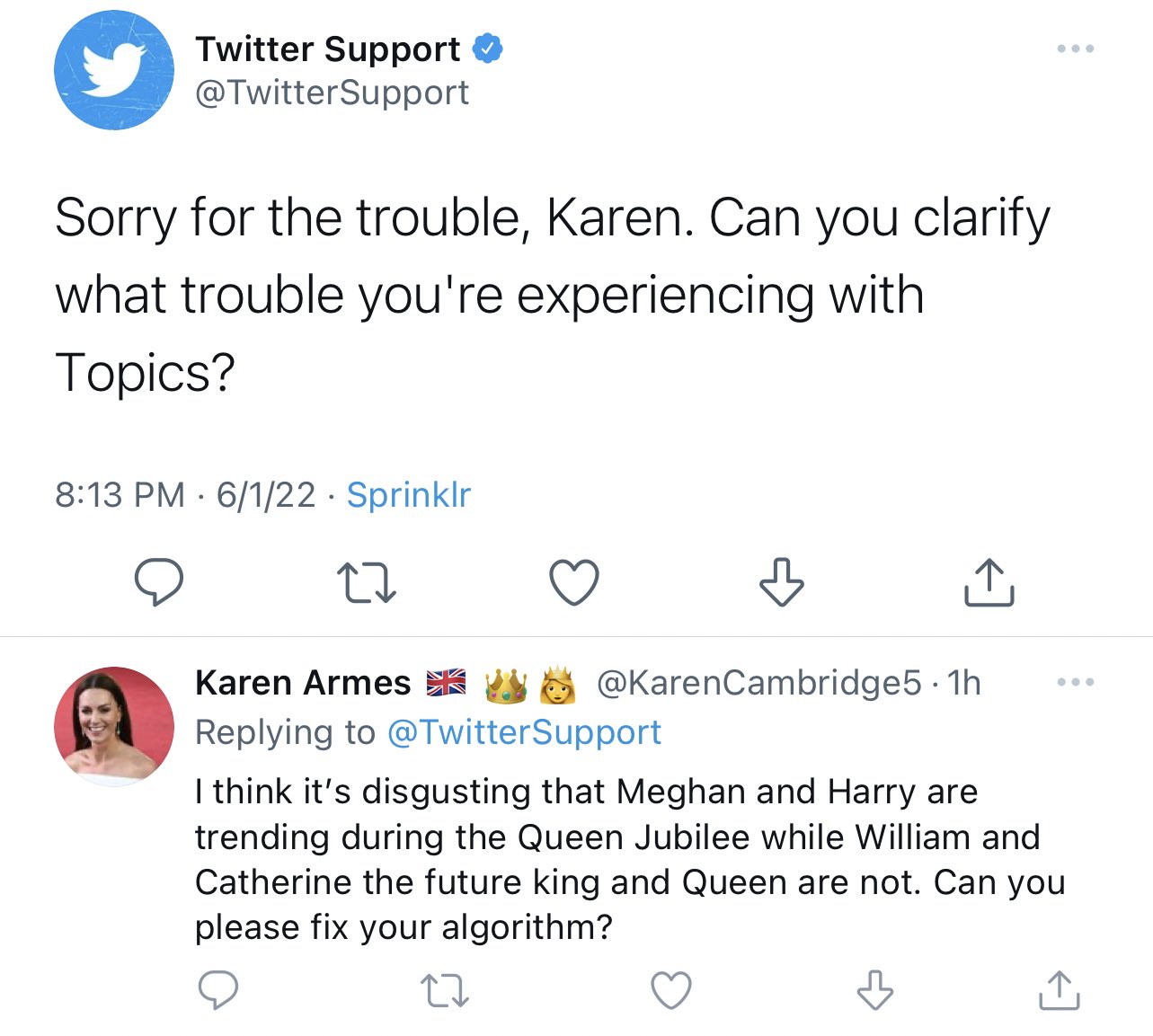 Omid Scobie on Twitter: "Karen would like to speak to the manager