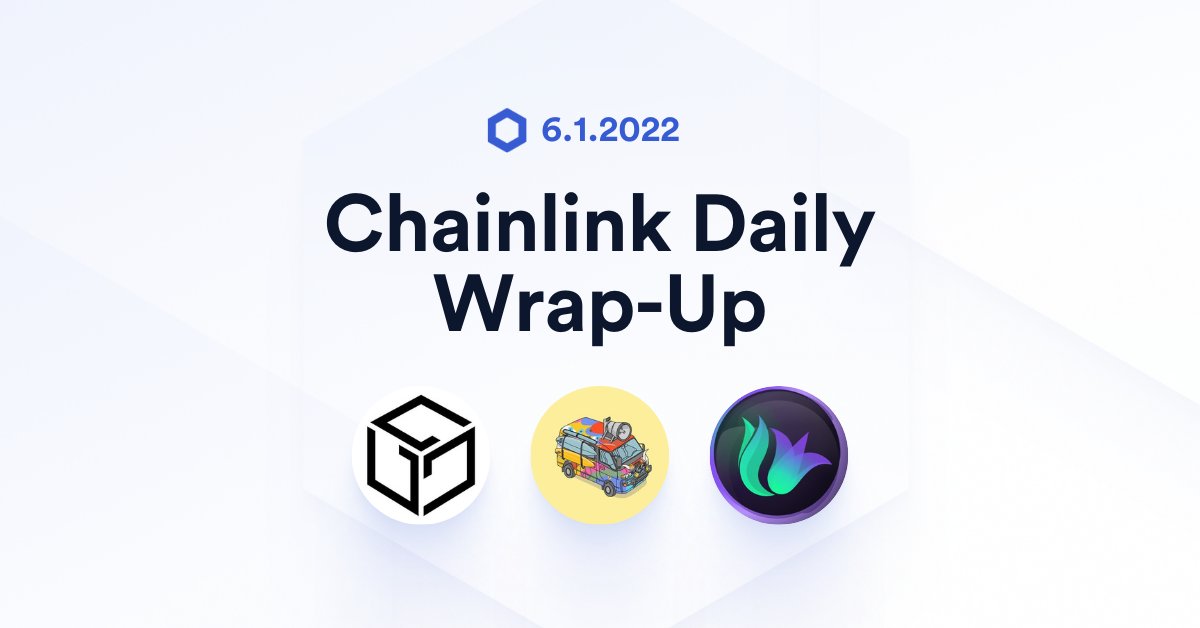 Chainlink tweet media