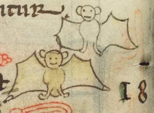 normal bats, england, ca. 13th century
