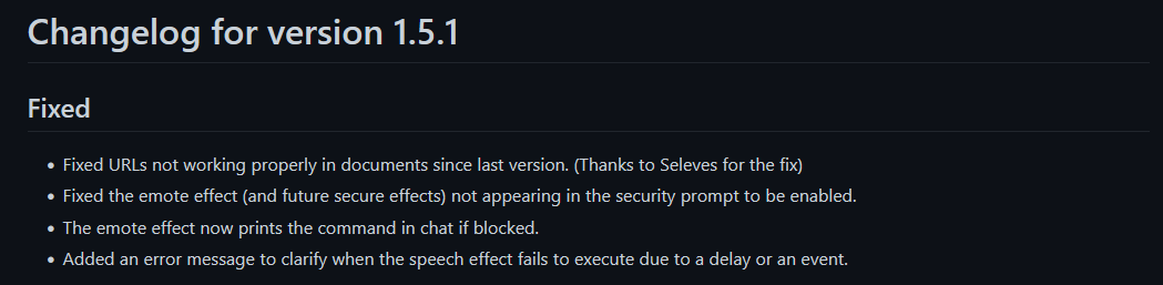 TotalRP3's tweet photo. Total RP 3: Extended version 1.5.1 is also available for patch 9.2.5, with a few bugfixes.

Curseforge: https://t.co/J2PTouR0qI
Wago: https://t.co/dC2R06dOB3 https://t.co/bKi0Y6hyX3