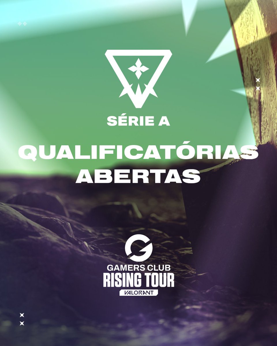 GamersClubVAL's tweet image. As inscrições para as Qualificatórias Abertas da a Série A da #LigaGamersClub VALORANT estão rolando ✨

Essa é a chance de entrar no Tier 2 e disputar a premiação total de R$ 20 mil reais 🏆

Qualificatória 1 - 06/07 de Junho
Qualificatória 2 - 08/09 de junho

🔗Links na thread
