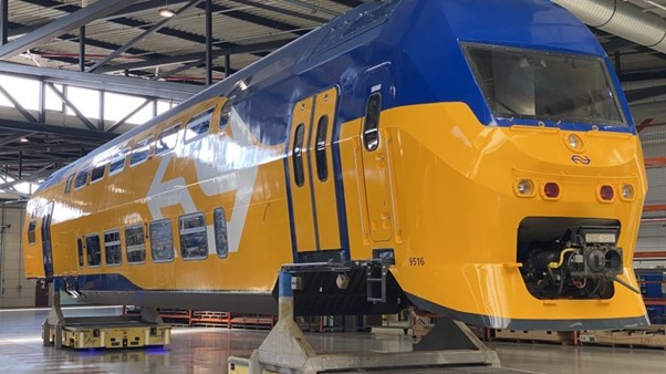 The most prestigious award of the night goes to... <a href="/NS_online/">NS online</a>, the Overall Winner of the first ever <a href="/uic/">UIC railways</a> International Sustainable Railway Awards. Our warmest congratulations to Dutch Railways for their wonderful project '99% circular train modernisation'.