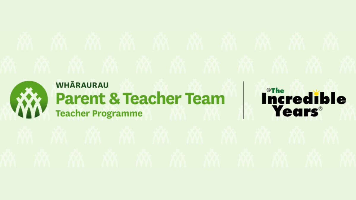 Whāraurau invites you to attend an online:
Incredible Years® Teacher Consultation Day for Accredited Group Leaders
Friday, 17 June 2022, 8:30am - 12:30pm
wharaurau.org.nz/parentandteach…