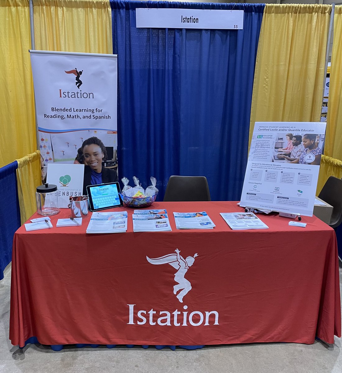 Stop by the <a href="/Istationed/">Istation</a> booth 55 at #usakansas2022 to learn about our new student experience &amp; <a href="/MetaMetrics_Inc/">MetaMetrics Inc.</a> Lexile &amp; Quantile Certification Courses! #Lexiles #Quantiles #RedCapeNation