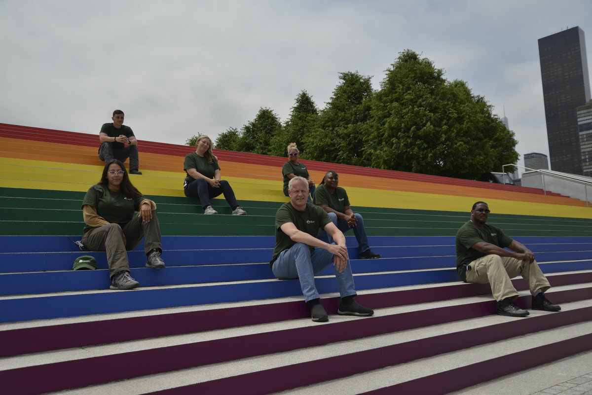 NYstateparks's tweet photo. In 2019, Commissioner Kulleseid raised the first pride flag at @NYStateParks; today, he raised the first progressive pride flag to kick off Pride Month. In June, pride flags will fly at select parks and sites across New York. #PrideOutsideNY🏳️‍🌈 https://t.co/2GFpAKKrBm https://t.co/CaHnQK7ICb