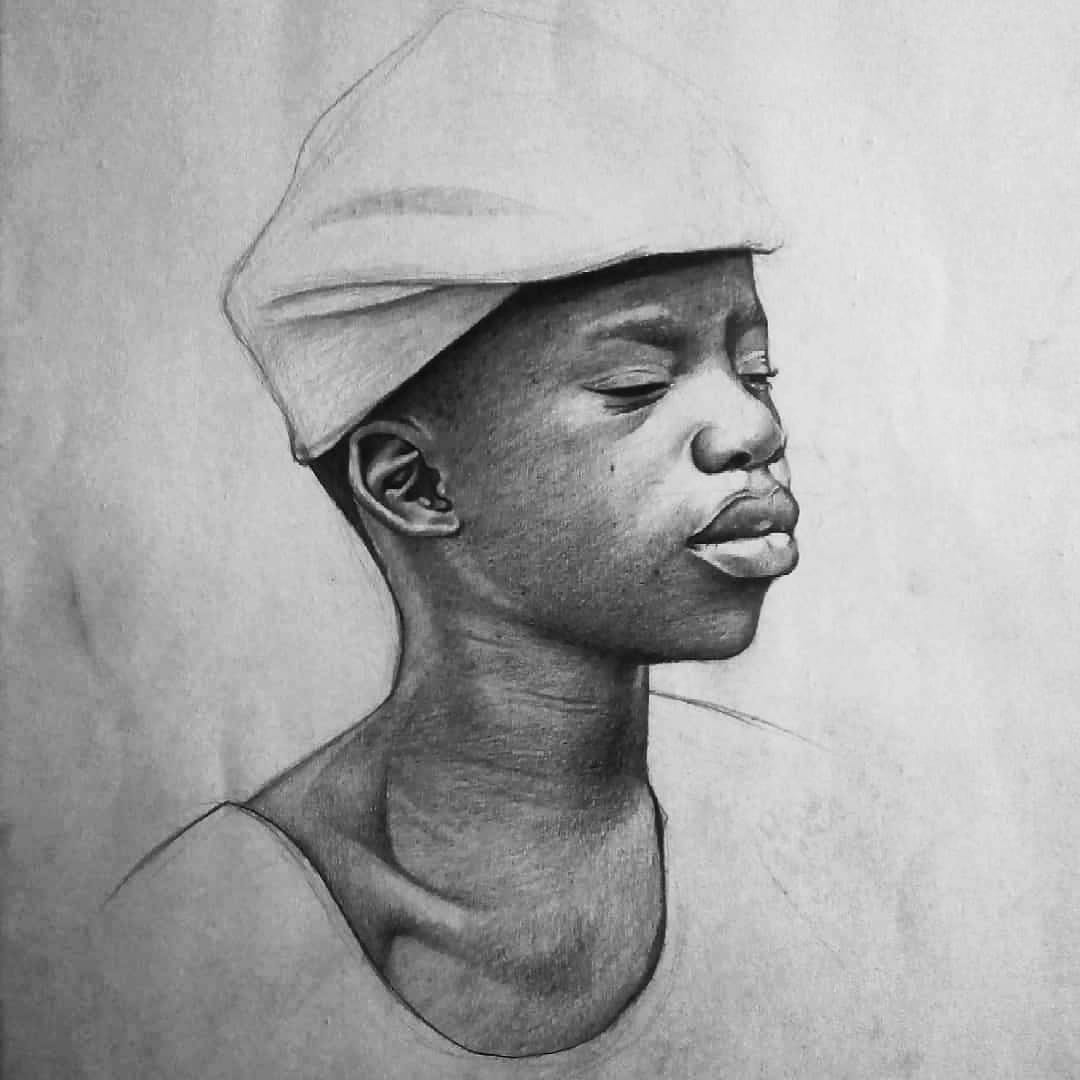 #NewProfilePic #art #freehandsketch #mind #thought #ArtOfProgress #nigerianart