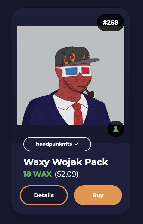 AtomicAlertsBot's tweet photo. People dumping poor Wojak on AtomicHub for 18 Wax right now.

I wonder if anyone realizes that this means for 18 #wax, they can get Telegram alerts for all their @AtomicHub buy offers. 

AND monthly staking rewards.

#feelsbadman https://t.co/s7h47CQxwy