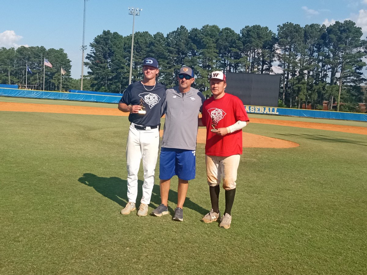 Thomas Grant Jr. (@junebugnewyork) on Twitter photo FINAL AT <a href="/BCAofSC/">SC Baseball Coaches</a> All-Star Game - North Select 11, South Select 8. North MVP - Braedon Harrison of <a href="/DormanBaseball/">Dorman Baseball</a>. South MVP - Calder Garris of <a href="/Wando_Athletics/">Wando Athletics</a> FINAL AT <a href="/BCAofSC/">SC Baseball Coaches</a> All-Star Game - North Select 11, South Select 8. North MVP - Braedon Harrison of <a href="/DormanBaseball/">Dorman Baseball</a>. South MVP - Calder Garris of <a href="/Wando_Athletics/">Wando Athletics</a>