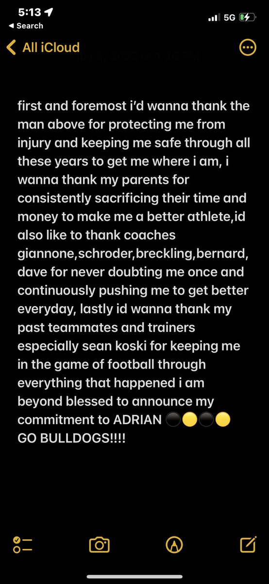 #AGTG thank you tremendously <a href="/coachbailey43/">Harry Bailey</a> for the opportunity, excited for the next 4 years #GoBulldogs 🟡⚫️