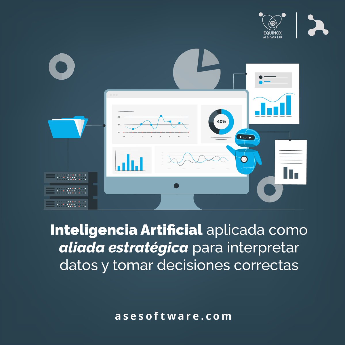 Asesoftware_'s tweet image. La #InteligenciaArtificial puede aplicarse de muchas maneras, desde la optimización de procesos, hasta la toma correcta de decisiones basadas en datos verídicos y en tiempo real para impulsar su negocio. Comience a implementar #IA AHORA ---&amp;gt; asesoftware.com