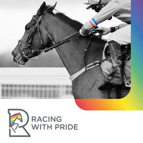 We're supporting @RacingWithPride in showing that racing is everyone's sport #PrideMonth #pridemonth2022 #racingwithpride