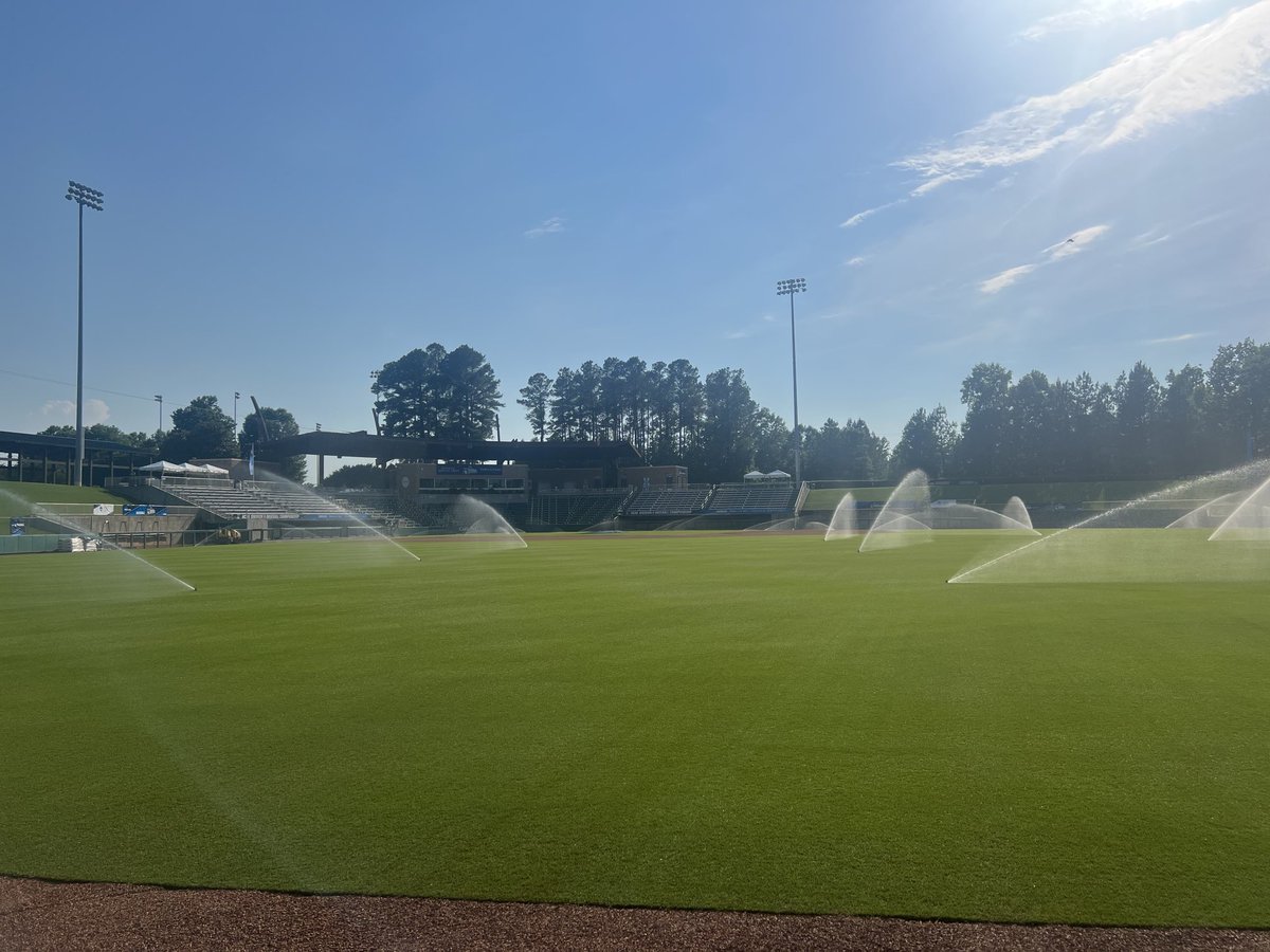 Final Prep for the NCAADII⁩ Baseball Championship. Best Grounds Crew in the USA has us ready to start games on June 4. First Game is at 1:30pm and Admission is Free. All games are Free to attend!!n