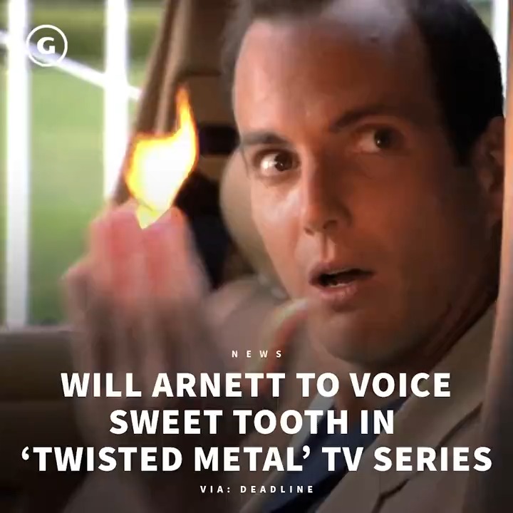 Série de Twisted Metal terá Will Arnett como Sweet Tooth