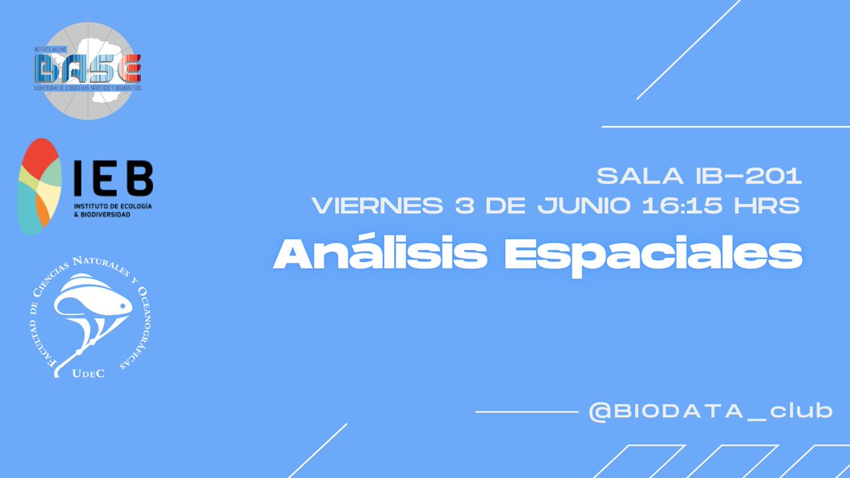 BIODATA_club (@biodata_club) on Twitter photo Ahora sí!! Nos encontramos el viernes para la última sesión de este ciclo del <a href="/BIODATA_club/">BIODATA_club</a> Ahora sí!! Nos encontramos el viernes para la última sesión de este ciclo del <a href="/BIODATA_club/">BIODATA_club</a>