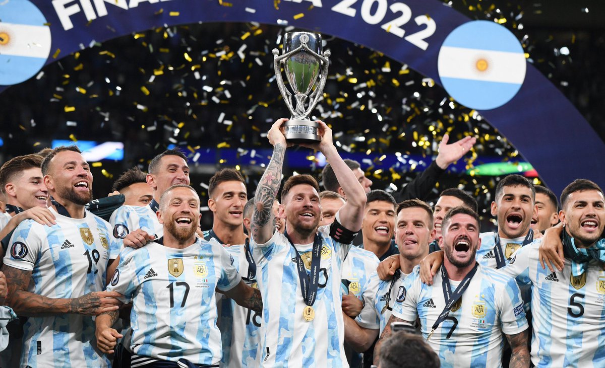🏆 ¡<a href="/Argentina/">🇦🇷 Selección Argentina ⭐⭐⭐</a> campeón de la finalissima! 💪