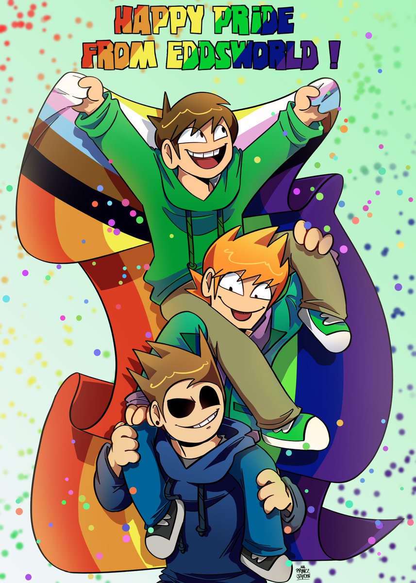 Rennekko's tweet photo. Happy pride everyone !! :D🏳️‍🌈
#eddsworld #eddsworldfanart @Eddsworld https://t.co/ifQatUS1Yz