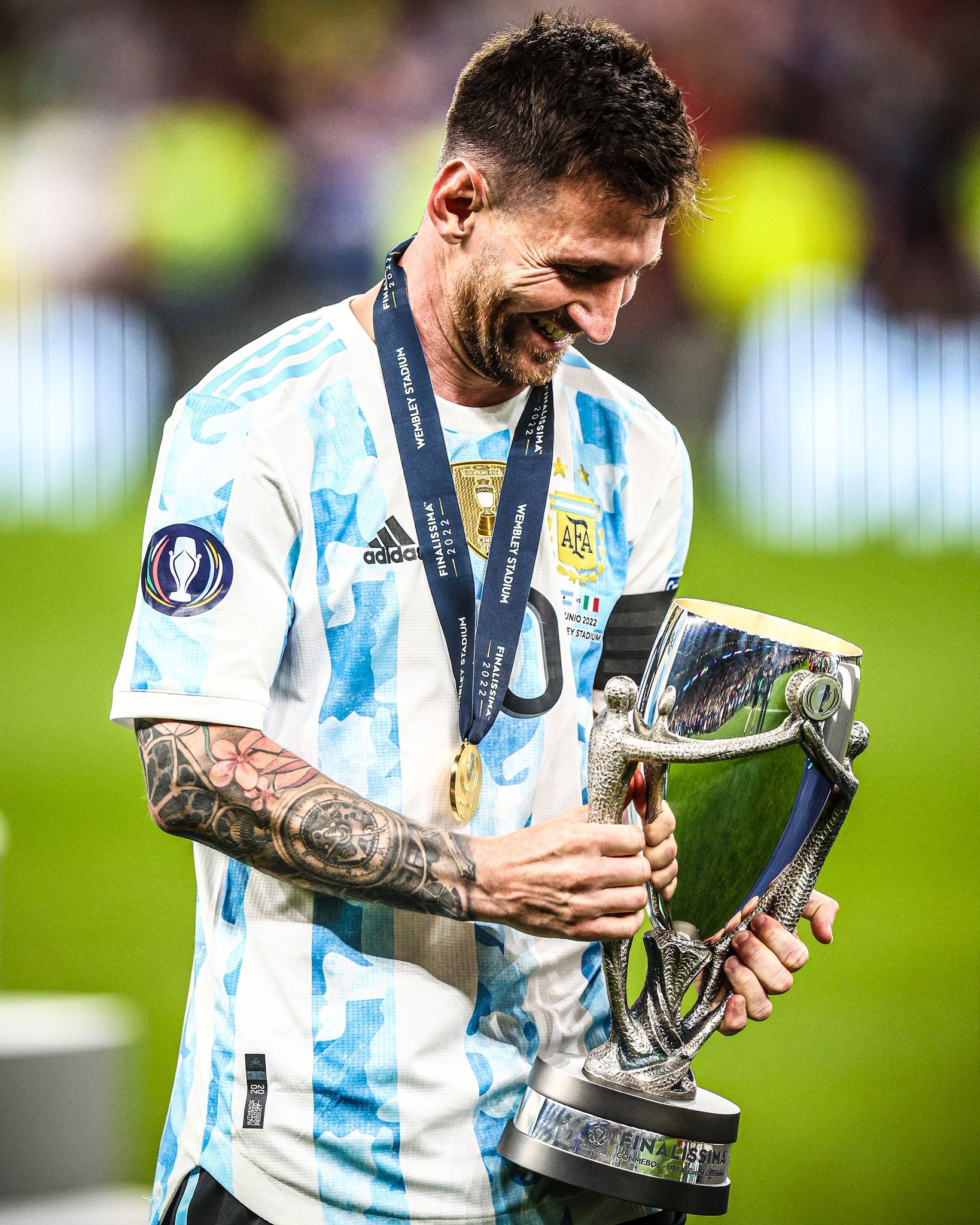 UEFA EURO 2024 on Twitter "🇦🇷 Messi. Magic. 🪄 Finalissima
