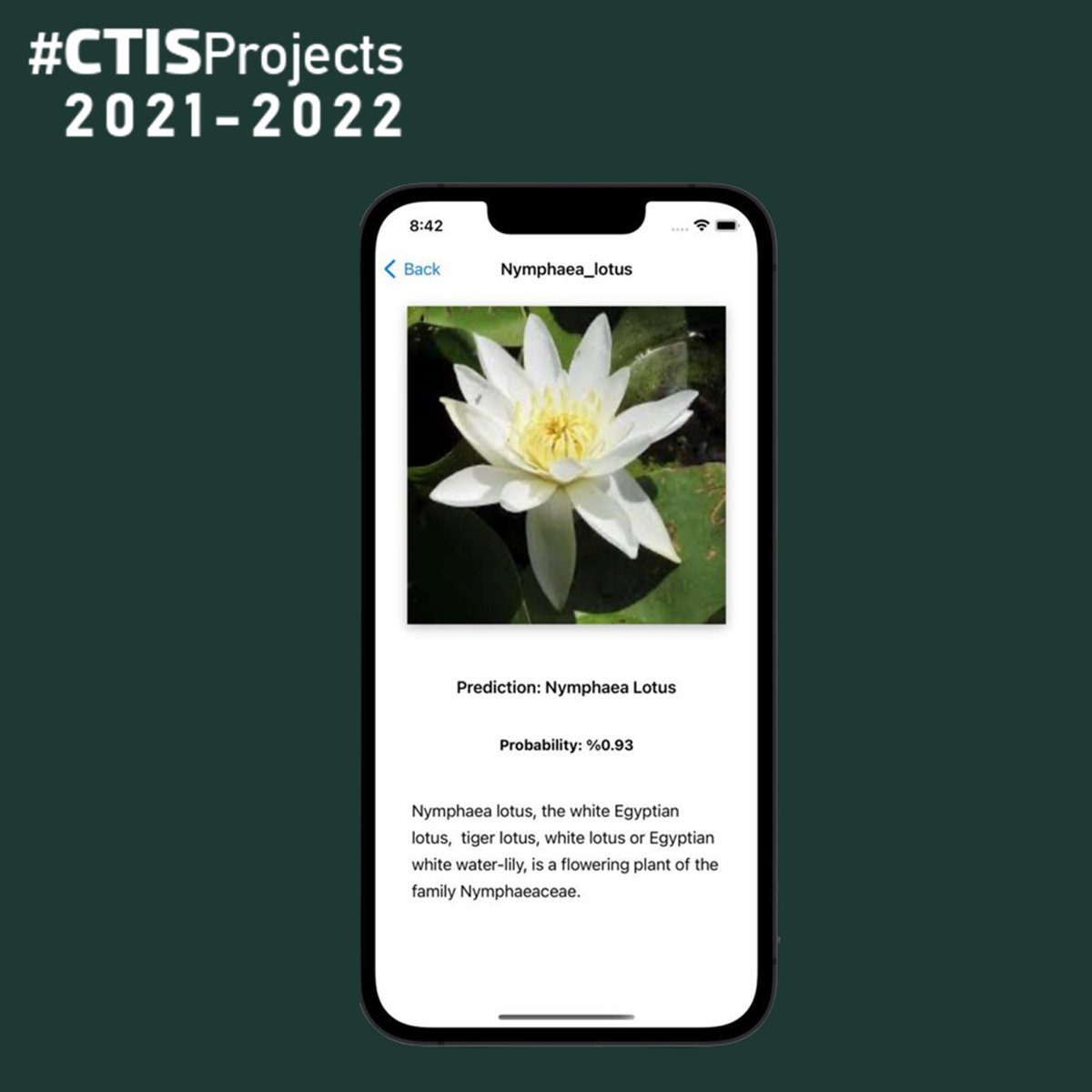 CTISBilkent's tweet photo. PlantC is a plant identification system that allows users to identify plants by photographing them with their phones. PlantC development team: Cem Harputoğlu, Onur Arda Kılıç, Sabri Veysel Eyyubi and Turan Can Beşir. More photos of PlantC: https://t.co/p6ik0k2oUp #CTISProjects https://t.co/ulxVvVGj4n
